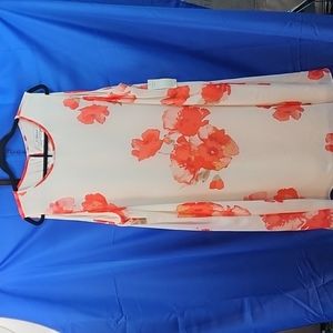 J Howard Sleeveless Plus Size Poppy Dress 24W NWT